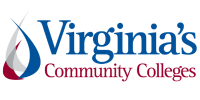 VCCS logo: maroon, grey, and dark blue flame beside the text "Virginia's Community Colleges"