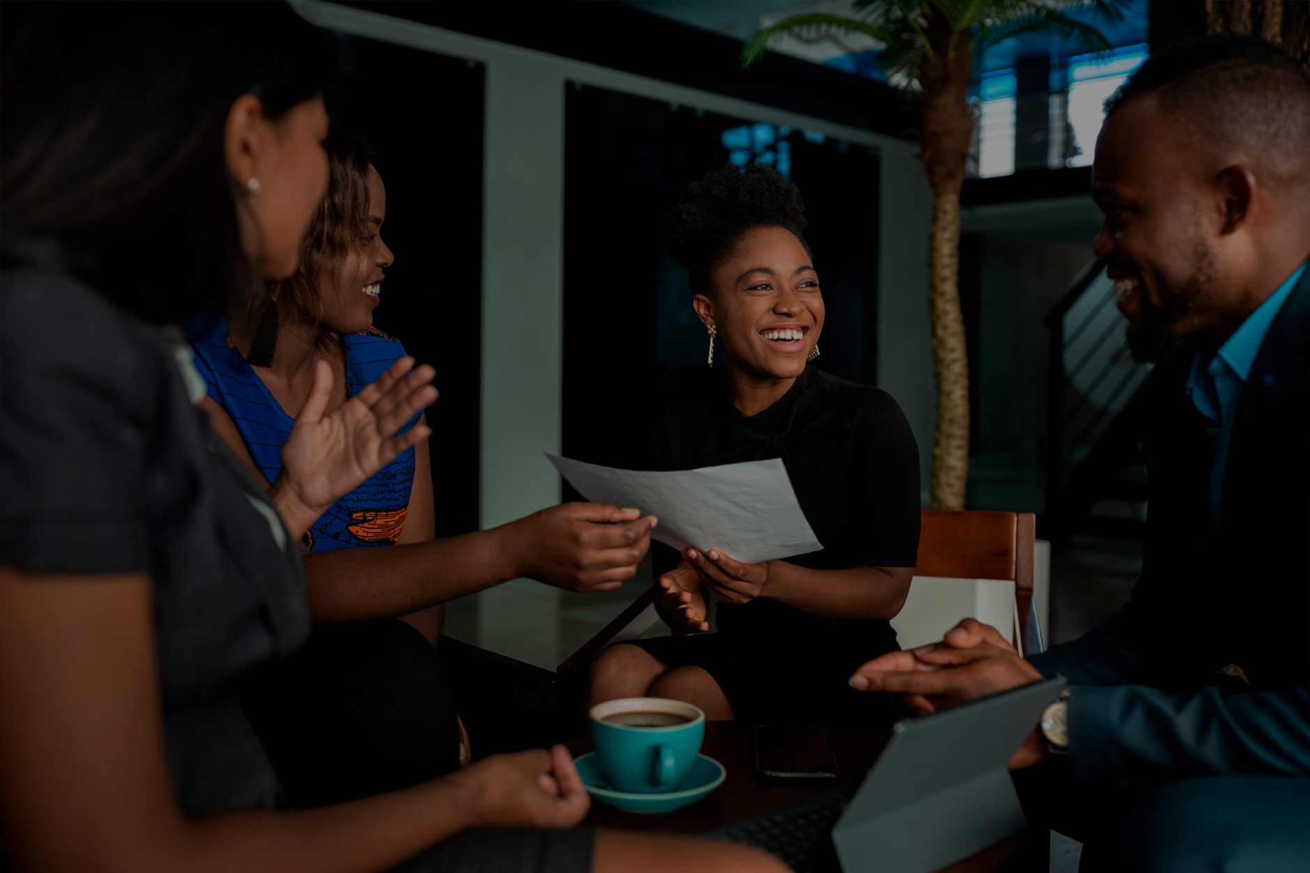Networking with like-minded professionals